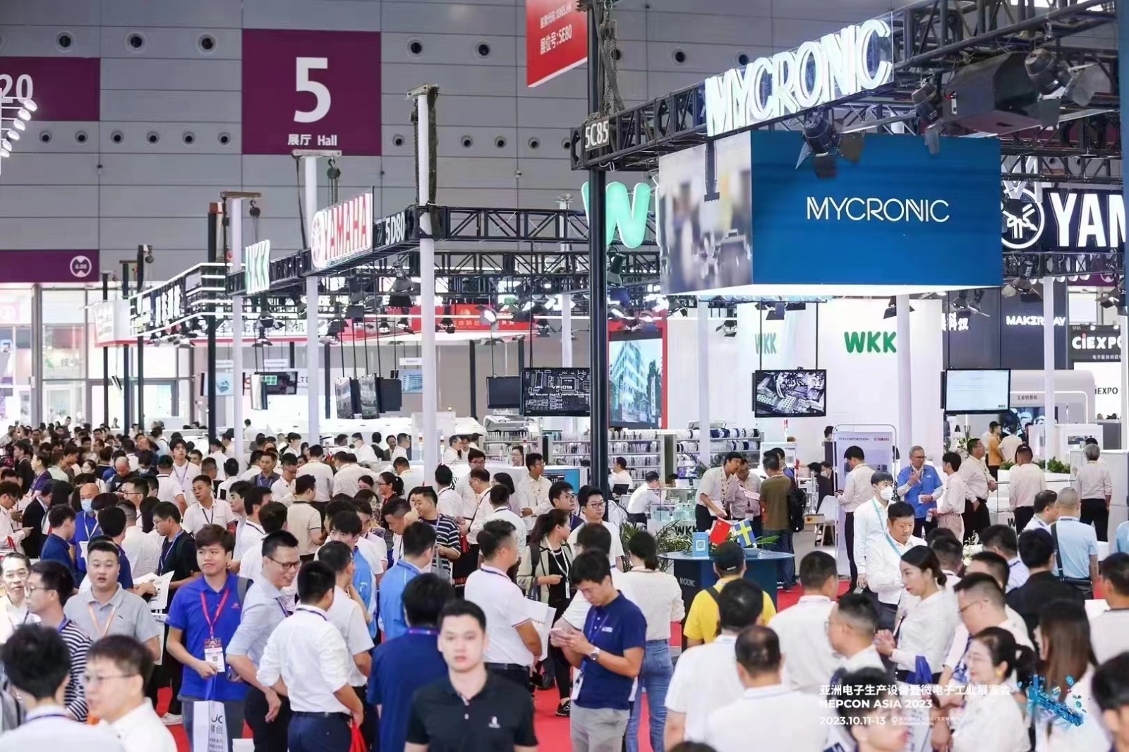 展會現場觀展客戶人流情況 展會現場觀展客戶人流情況